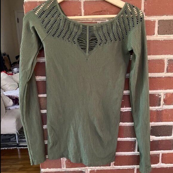 Free People Ribbed  layering topLNWoT - Picture 1 of 5